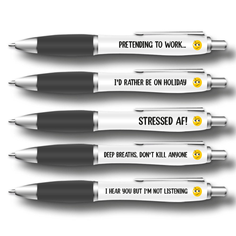 Stress Head Pen Set #1 image